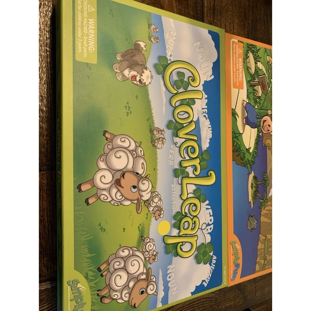 SimplyFun Pickles' Pig Tales And Clover Leap Learning Education Games